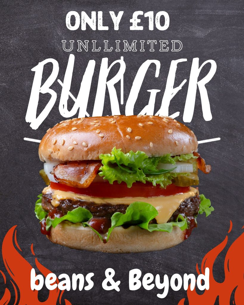 £10 Unlimited Burger